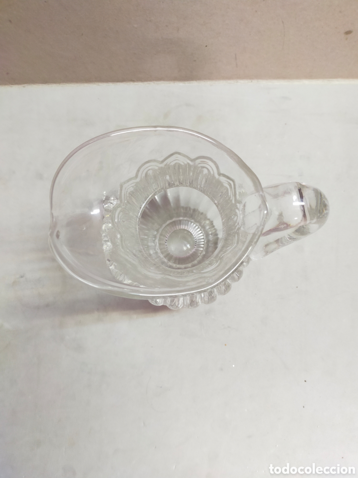 Antig&uuml;edades: JARRA DE CRISTAL. 16 CM. - Foto 11