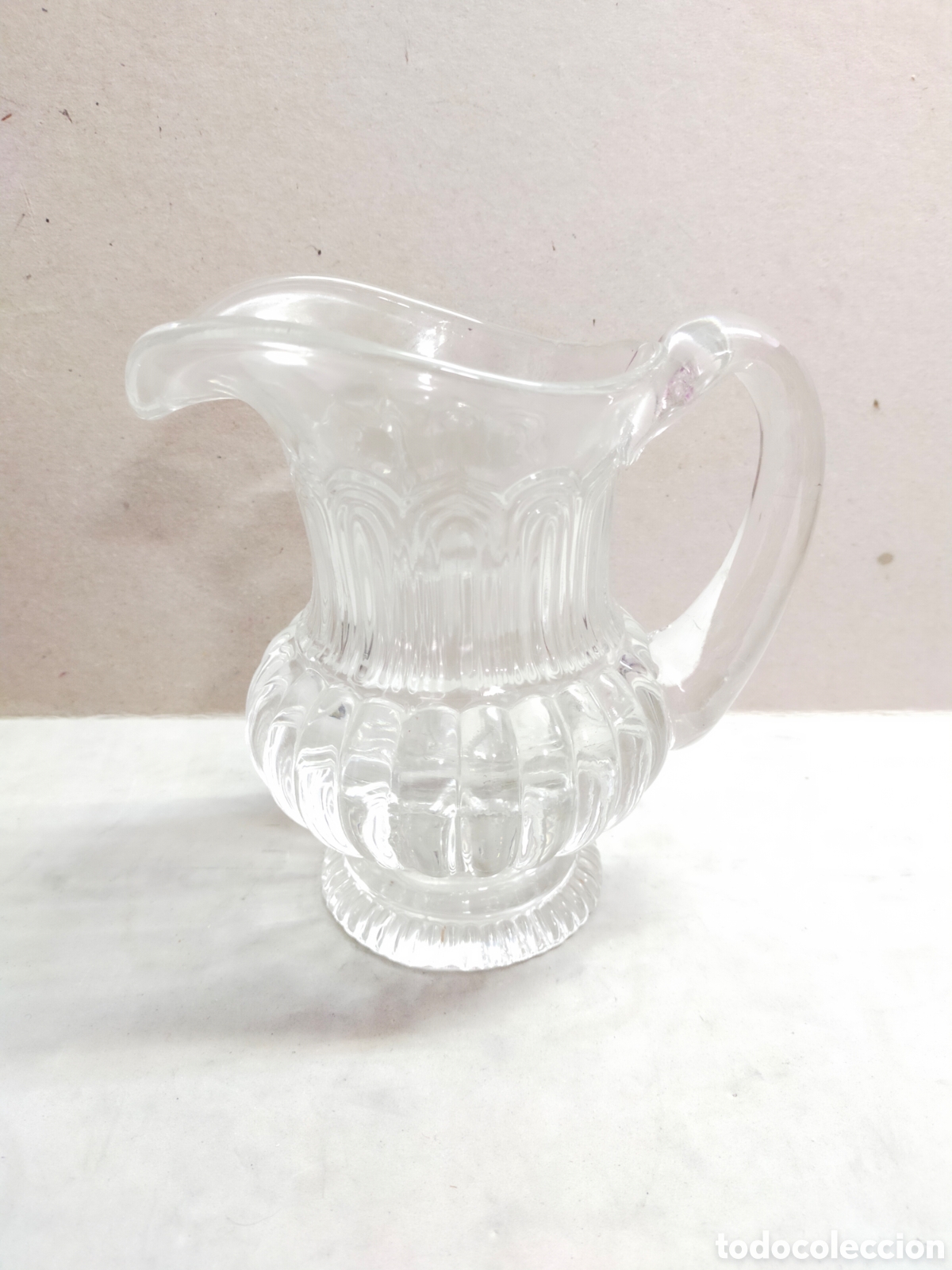 Antig&uuml;edades: JARRA DE CRISTAL. 16 CM. - Foto 1
