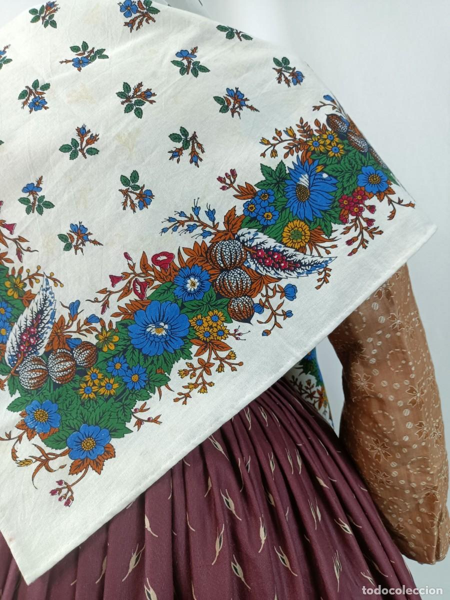 Antig&uuml;edades: Indiana, pa&ntilde;uelo de algod&oacute;n estampado en azul - Foto 27