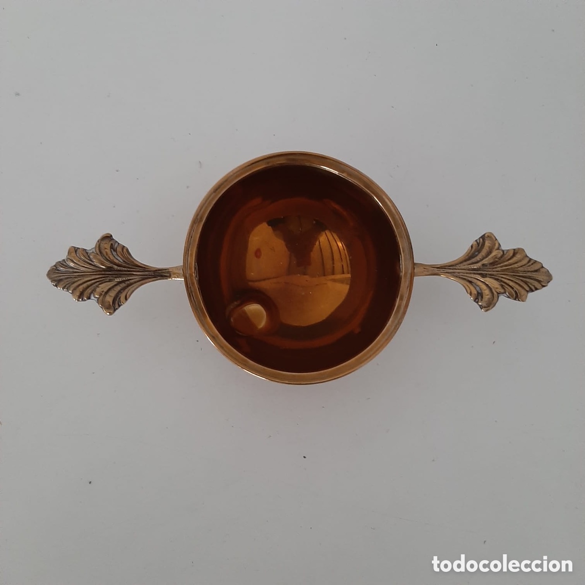 Antig&uuml;edades: compote de laton antiguo - Foto 2