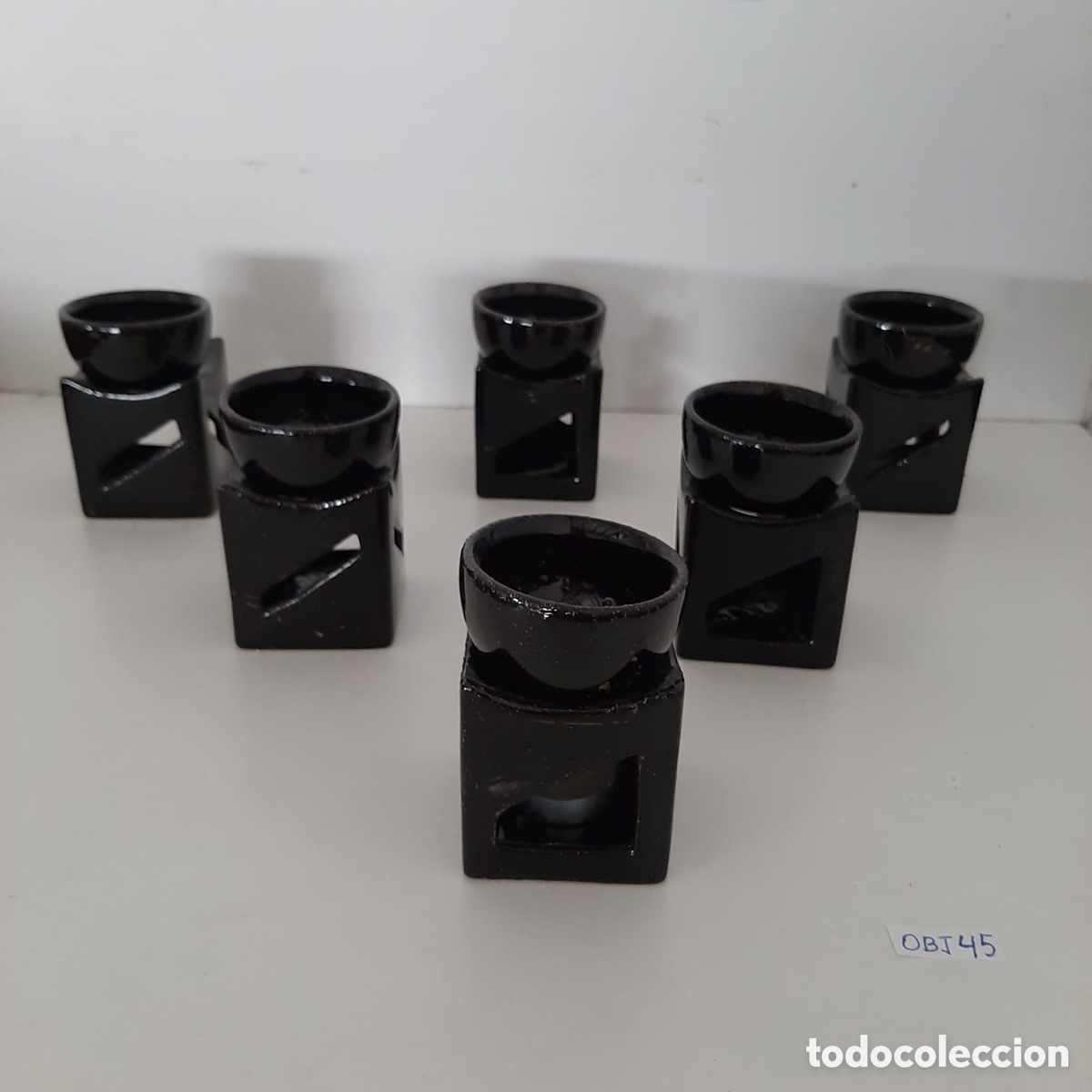 Antig&uuml;edades: Lote de porta velas - Foto 1