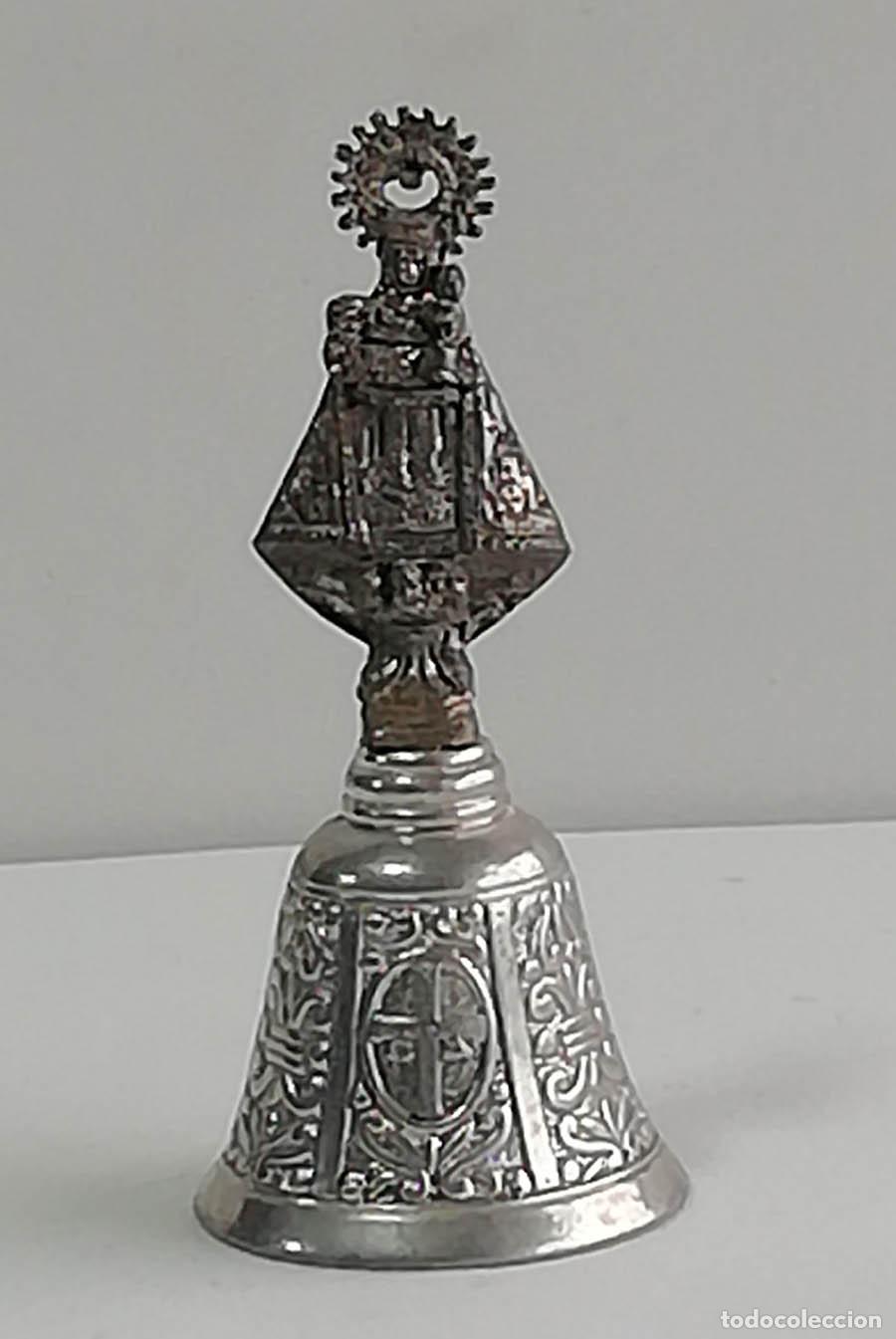 Antig&uuml;edades: Campanilla Virgen, 8 cm - Foto 1