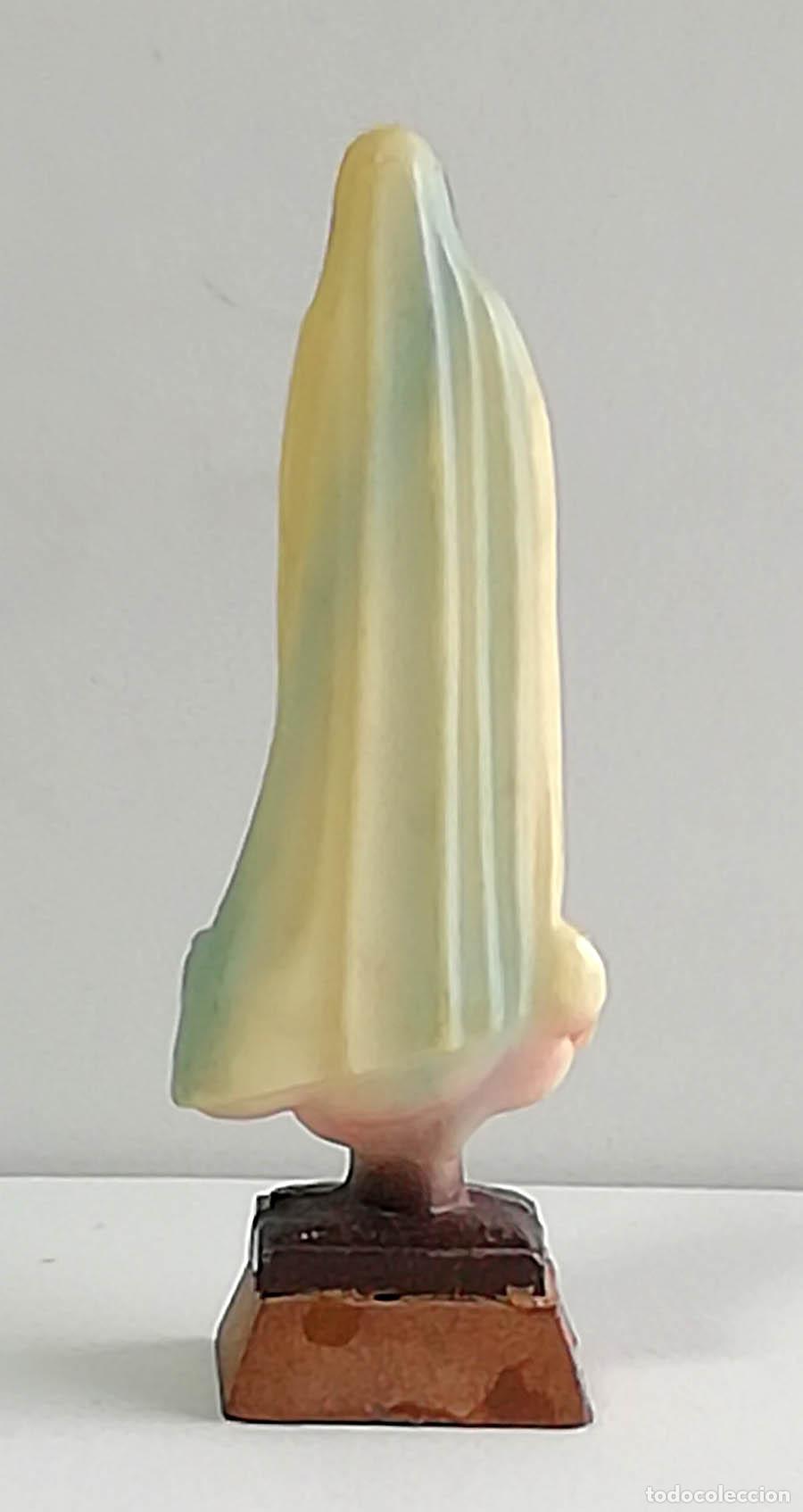 Antig&uuml;edades: Nuestra Se&ntilde;ora de F&aacute;tima, 11 cm - Foto 2