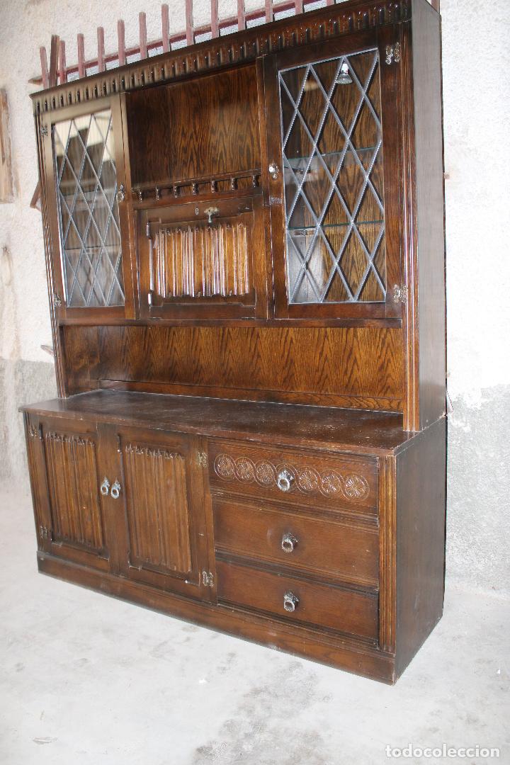 Antig&uuml;edades: antiguo aparador de roble - Foto 3