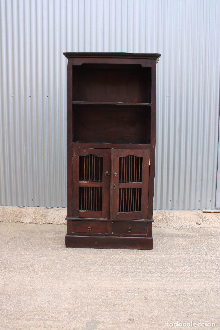 Antig&uuml;edades: mueble estanteria libros - Foto 3