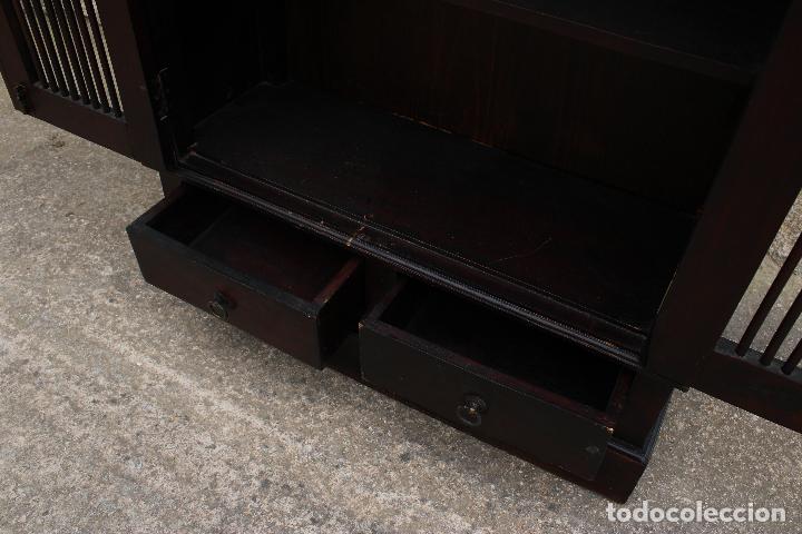 Antig&uuml;edades: mueble estanteria libros - Foto 7