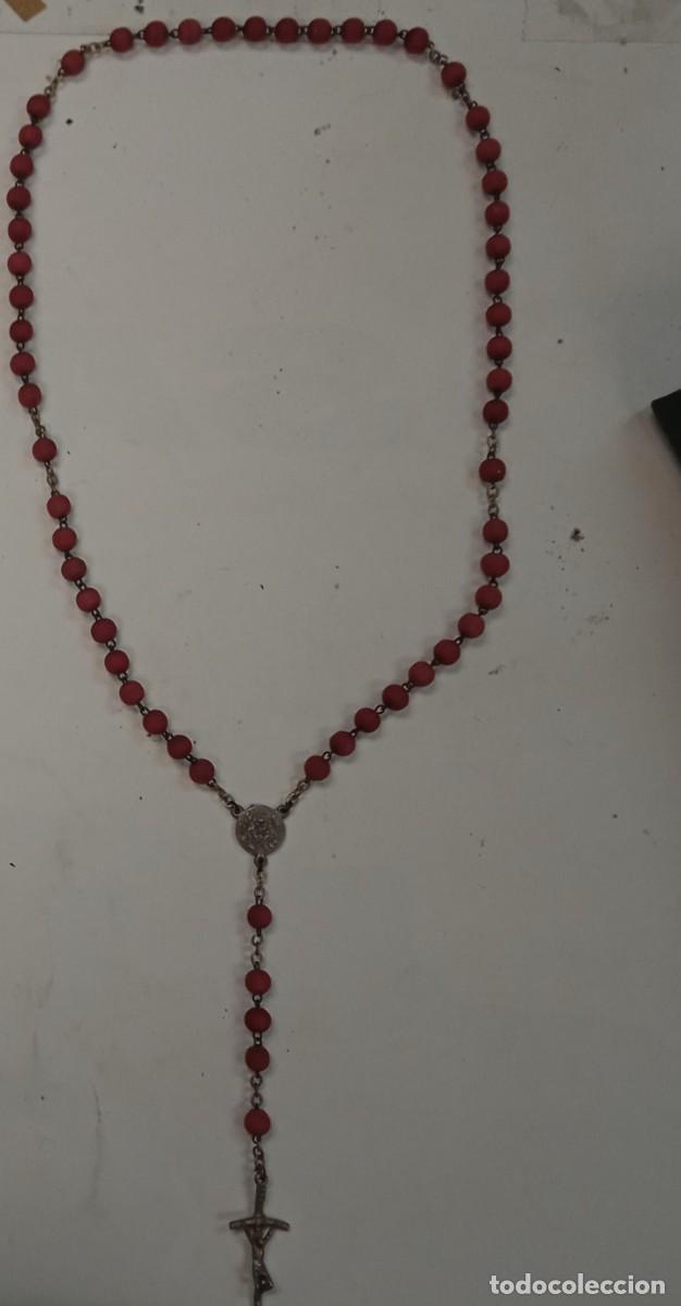 Antig&uuml;edades: ROSARIO ROJO - Foto 1