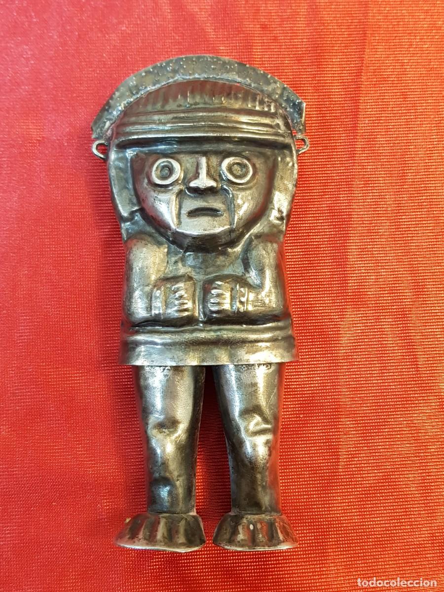 Antig&uuml;edades: FIGURAS AZTECAS PLATA PER&Ugrave; - Foto 6
