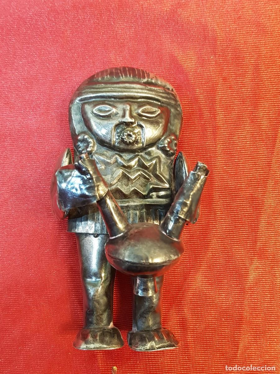 Antig&uuml;edades: FIGURAS AZTECAS PLATA PER&Ugrave; - Foto 7
