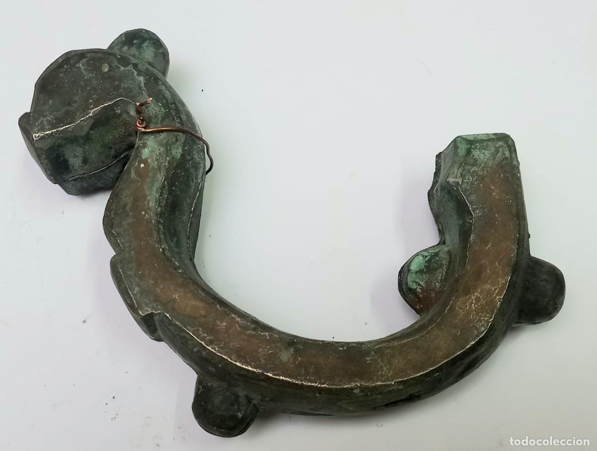 Antig&uuml;edades: Molde de bronce para fundici&oacute;n de brazo de l&aacute;mpara - Foto 5