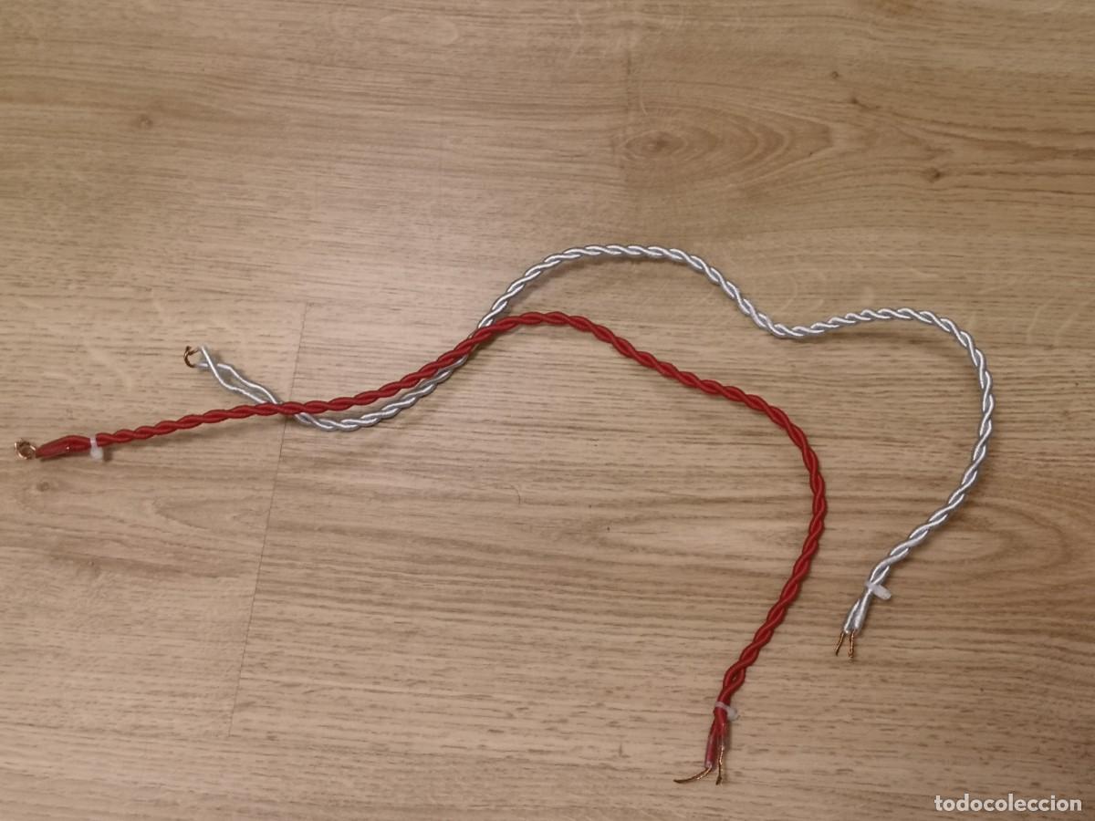 Antig&uuml;edades: CABLE SEDA TRENZADO - Foto 2