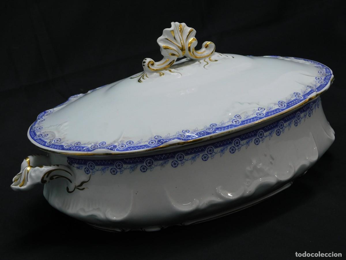 Antig&uuml;edades: Sopera de Porcelana - Foto 3