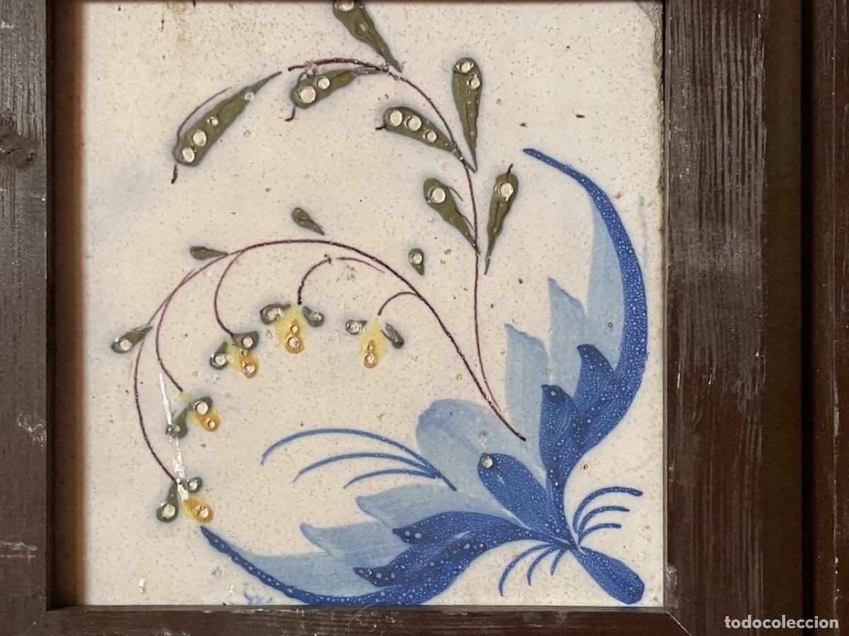 Antig&uuml;edades: 2 azulejos antiguos valencianos - Foto 2