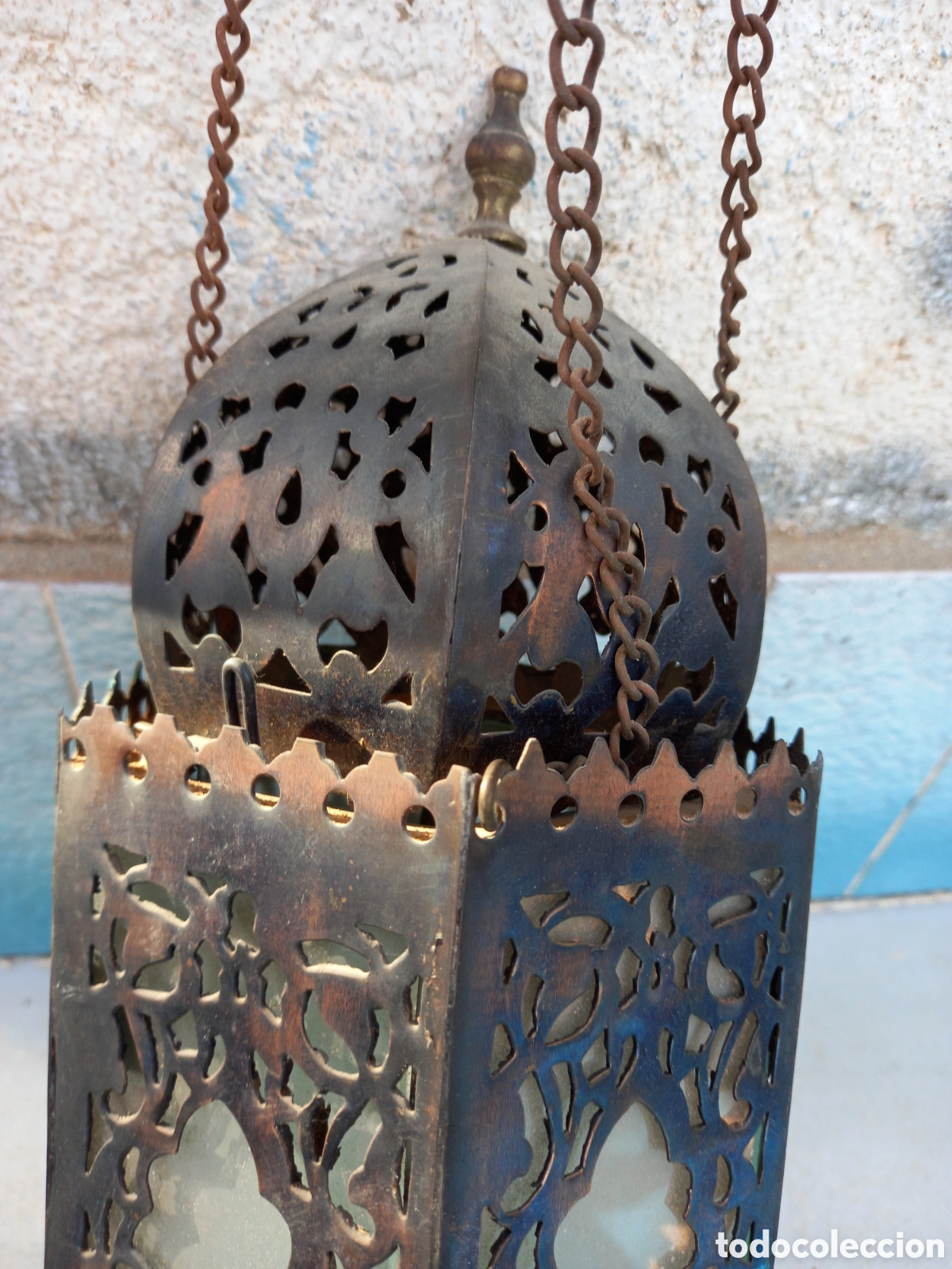 Antig&uuml;edades: ANTIGUA LAMPARA CREO - Foto 3