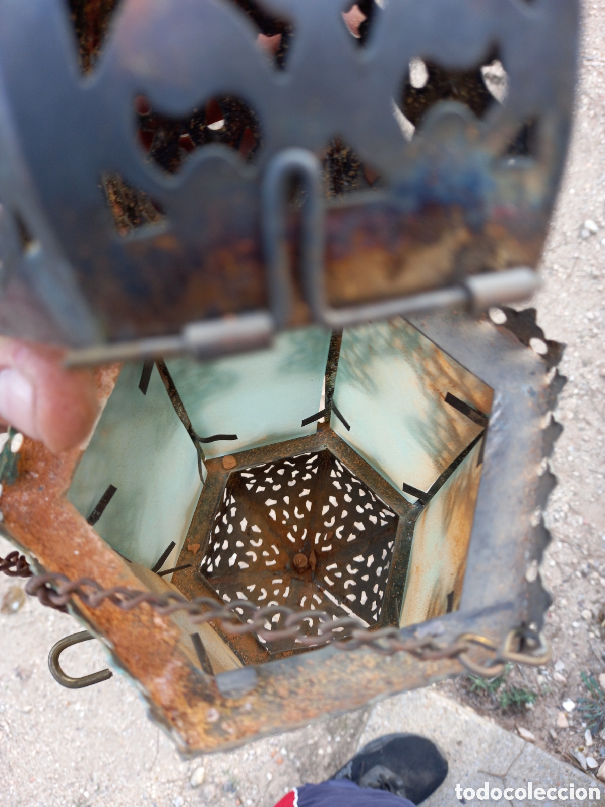 Antig&uuml;edades: ANTIGUA LAMPARA CREO - Foto 11