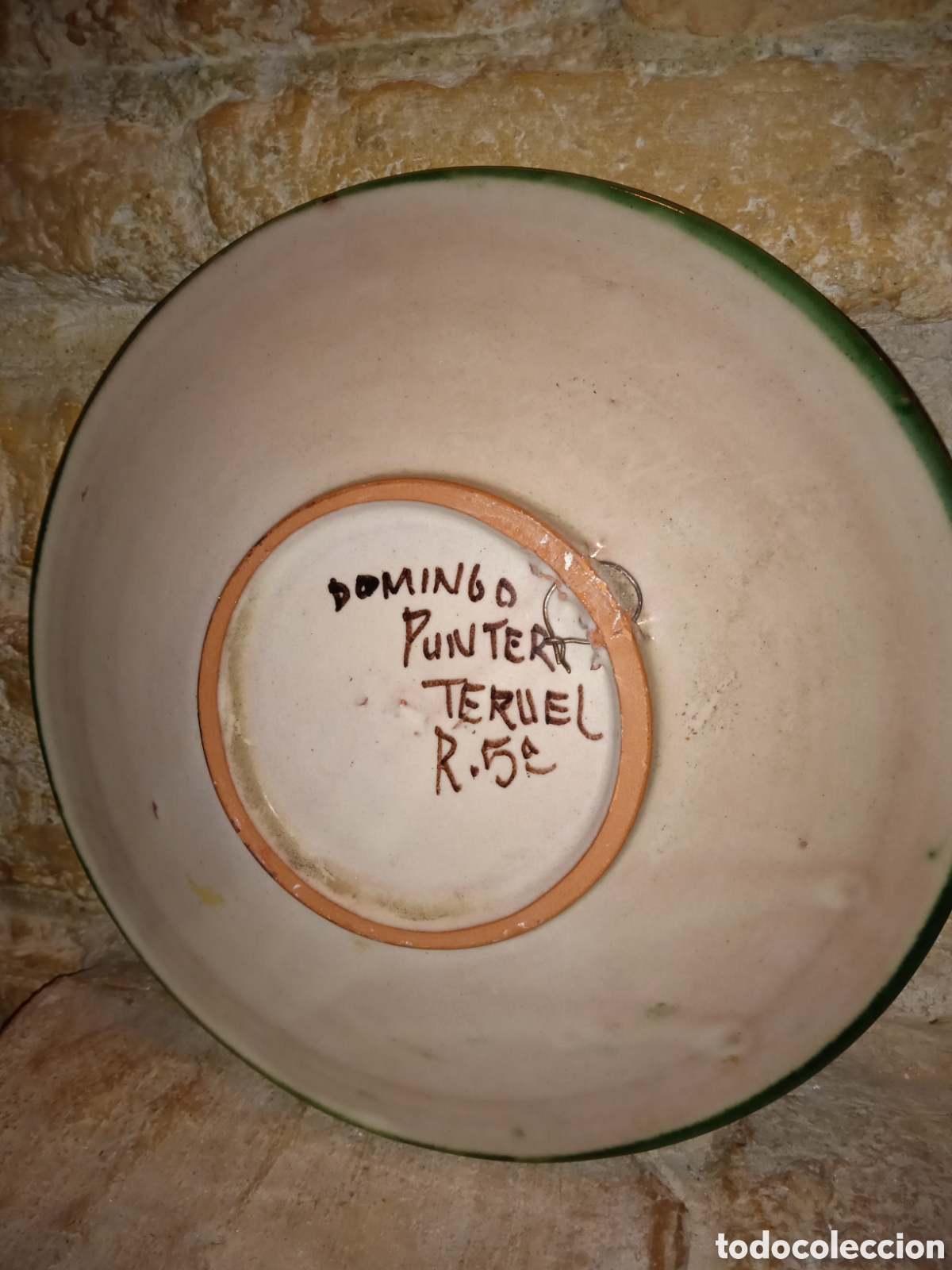 Antig&uuml;edades: Plato cer&aacute;mica antiguo - Foto 4