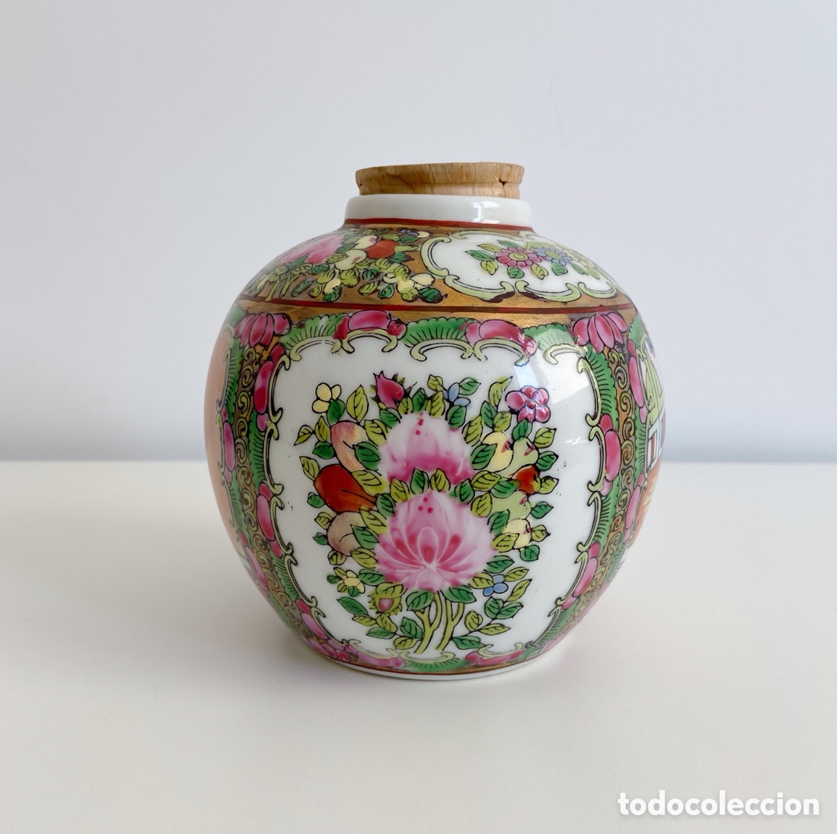 Antig&uuml;edades: Tarro jengibre chino tipo cantones - Foto 2