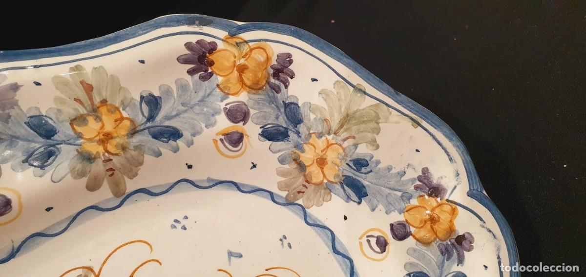 Antig&uuml;edades: Fuente pintada a mano , el azulejo Sevilla - Foto 4