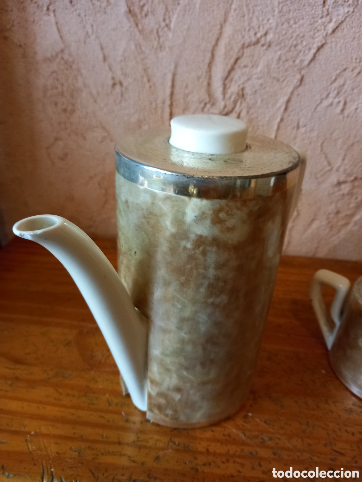 Antig&uuml;edades: CAFETERA ?Y TAZA VINTAGE - Foto 2