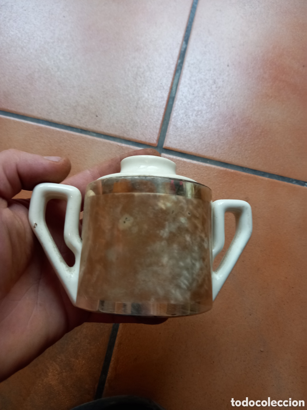 Antig&uuml;edades: CAFETERA ?Y TAZA VINTAGE - Foto 5