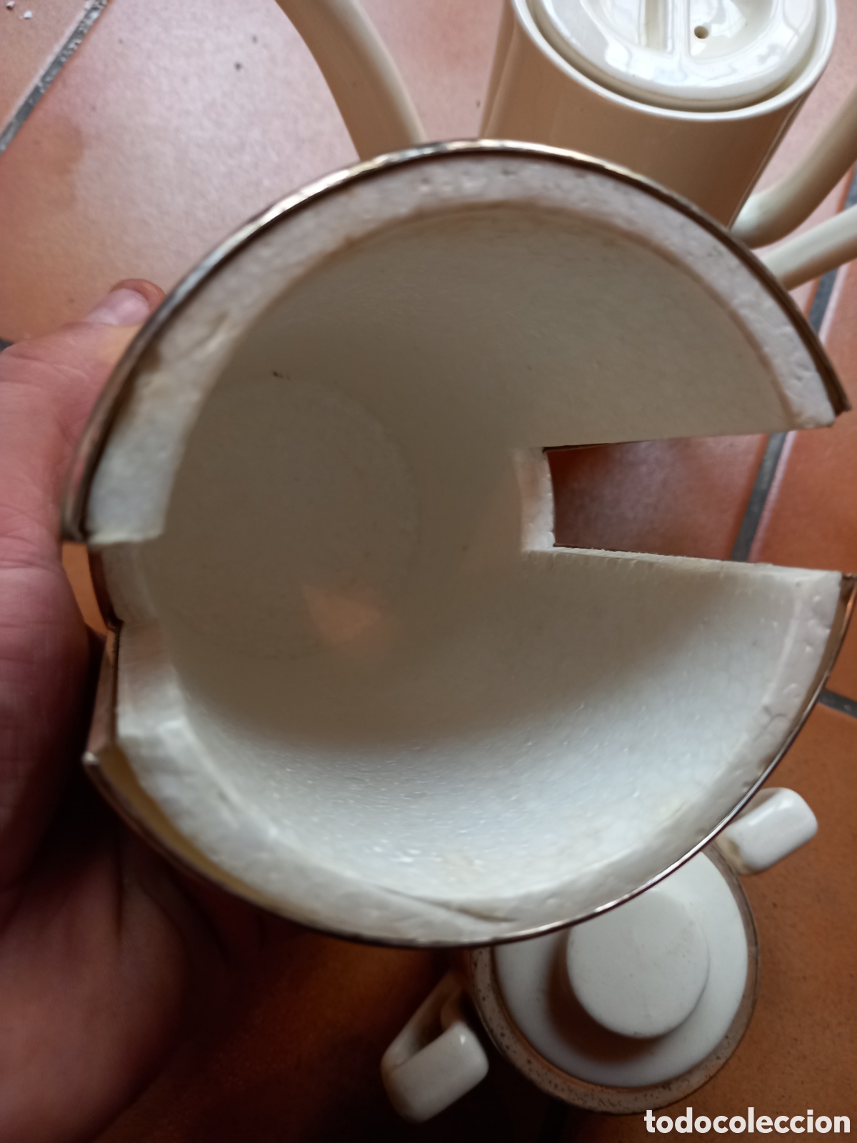 Antig&uuml;edades: CAFETERA ?Y TAZA VINTAGE - Foto 12