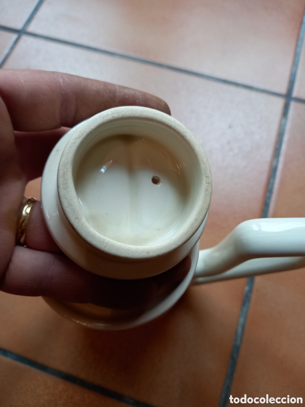 Antig&uuml;edades: CAFETERA ?Y TAZA VINTAGE - Foto 15