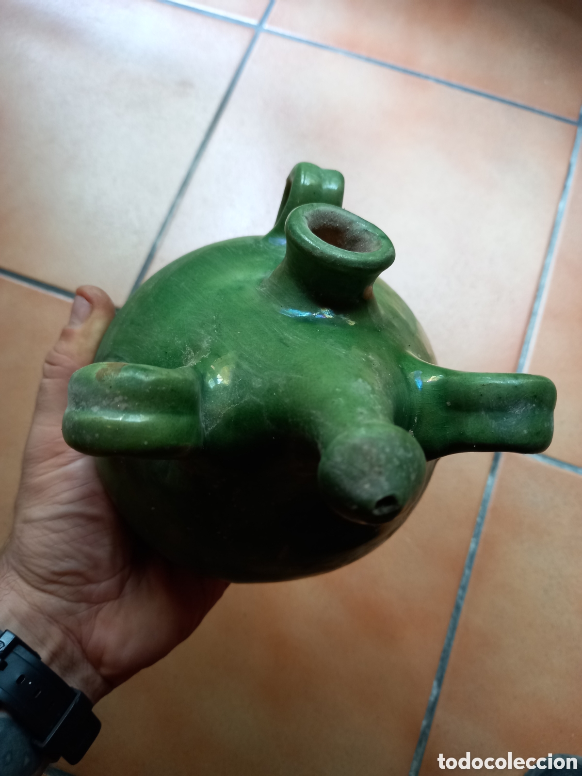 Antig&uuml;edades: CURIOSO Y RARO BOTIJO - Foto 5