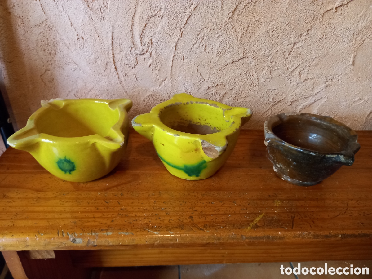 Antig&uuml;edades: TRES ANTIGUOS MORTEROS PARA RESTAURAR