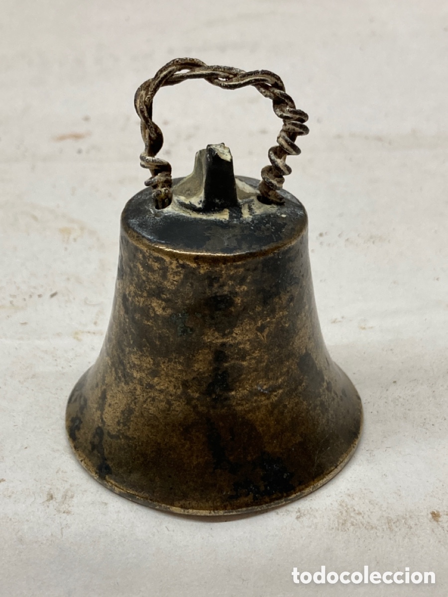 Antig&uuml;edades: Campana bronce - Foto 2
