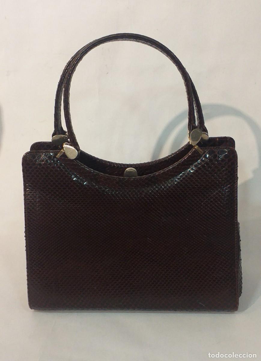 Antig&uuml;edades: Bolso de mano en Piel - Foto 1