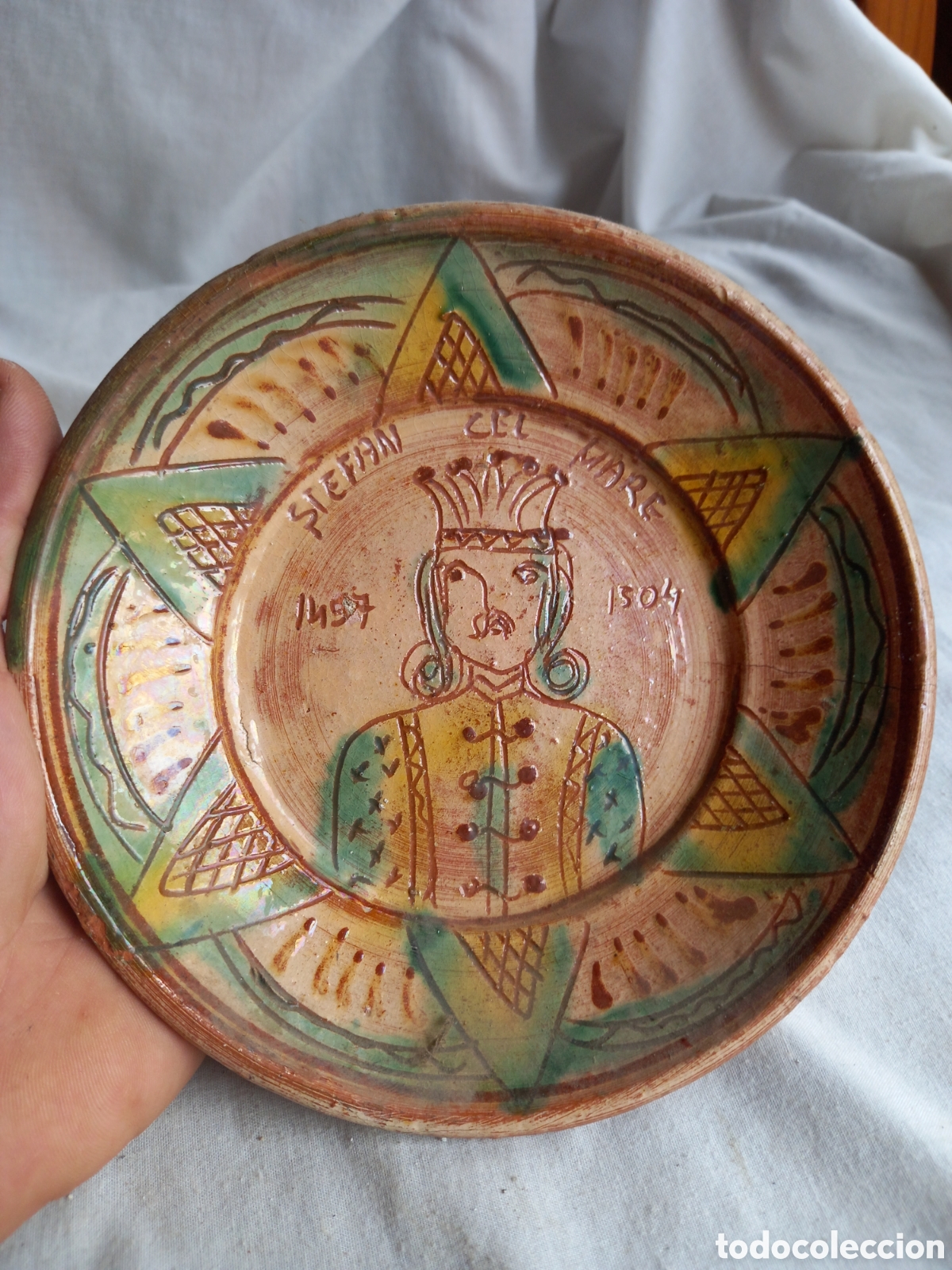 Antig&uuml;edades: BONITO PLATO STEFAN CEL MARE - Foto 1