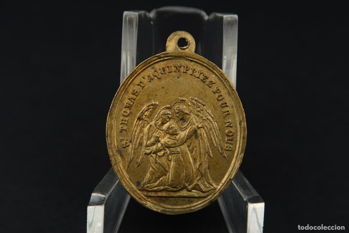 Antig&uuml;edades: Antigua Medalla Religiosa - Foto 2