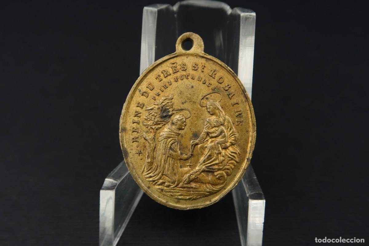 Antig&uuml;edades: Antigua Medalla Religiosa - Foto 3