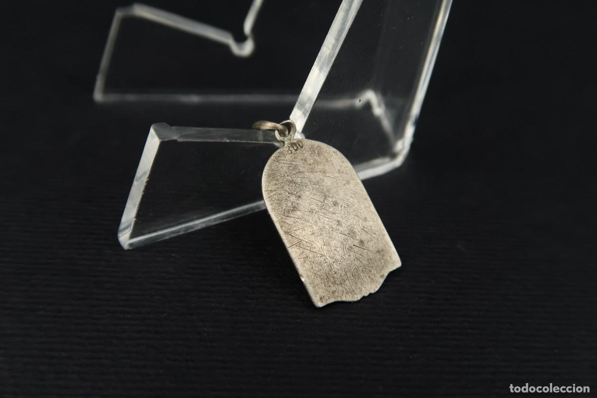 Antig&uuml;edades: Antigua Medalla Religiosa de Plata - Foto 4