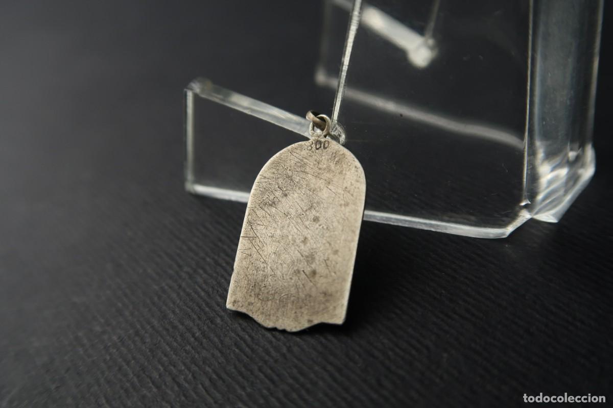Antig&uuml;edades: Antigua Medalla Religiosa de Plata - Foto 5