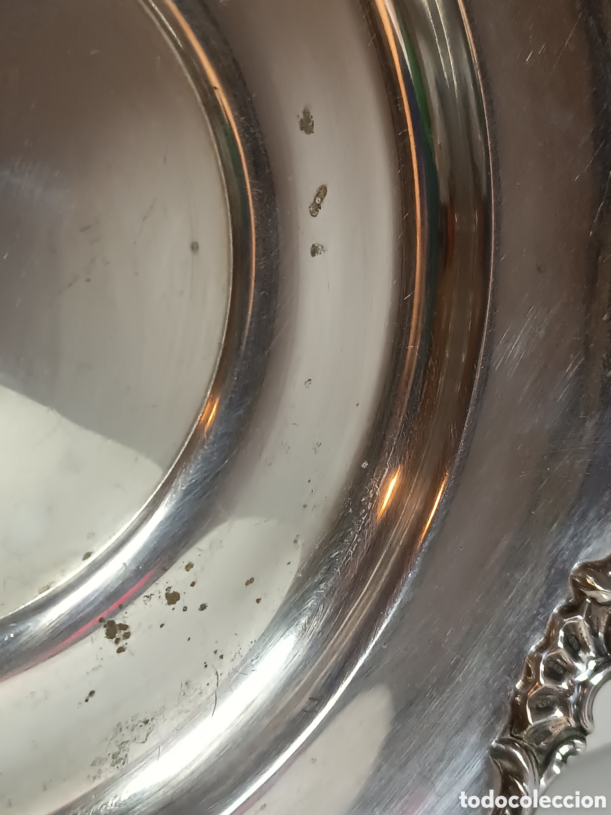 Antig&uuml;edades: Bandeja plata Farco plat - Foto 2