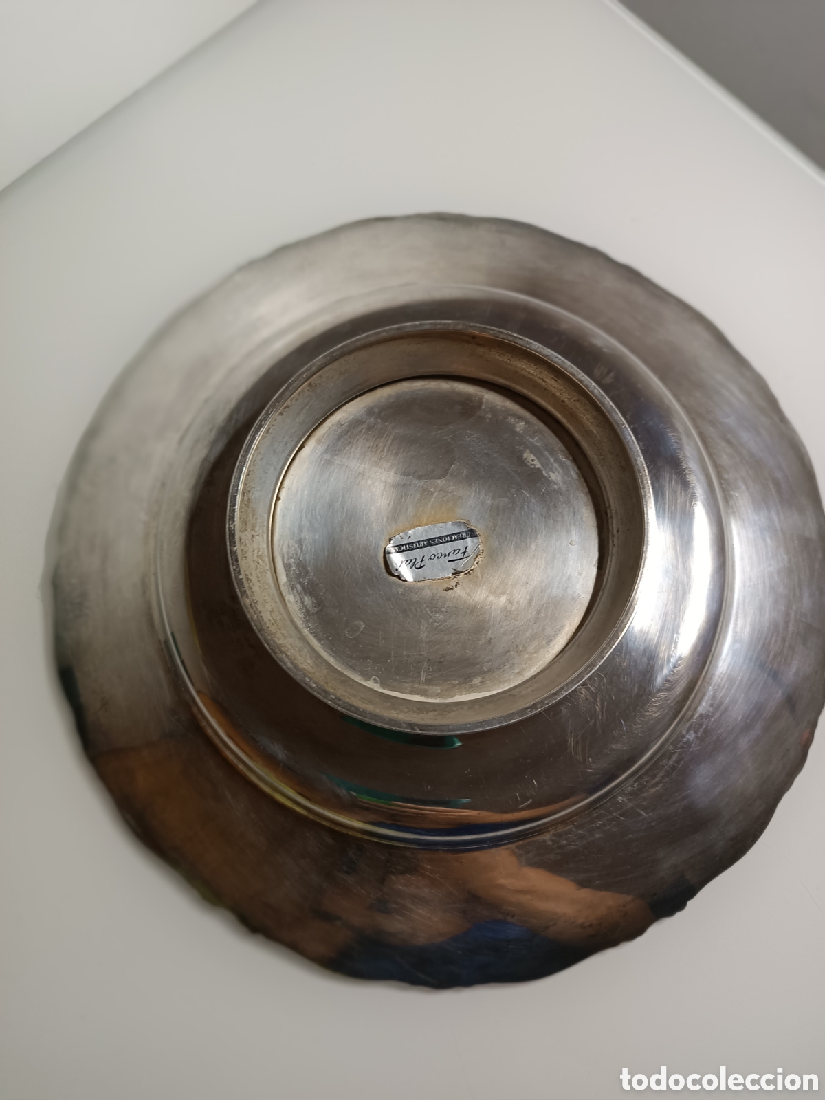 Antig&uuml;edades: Bandeja plata Farco plat - Foto 3