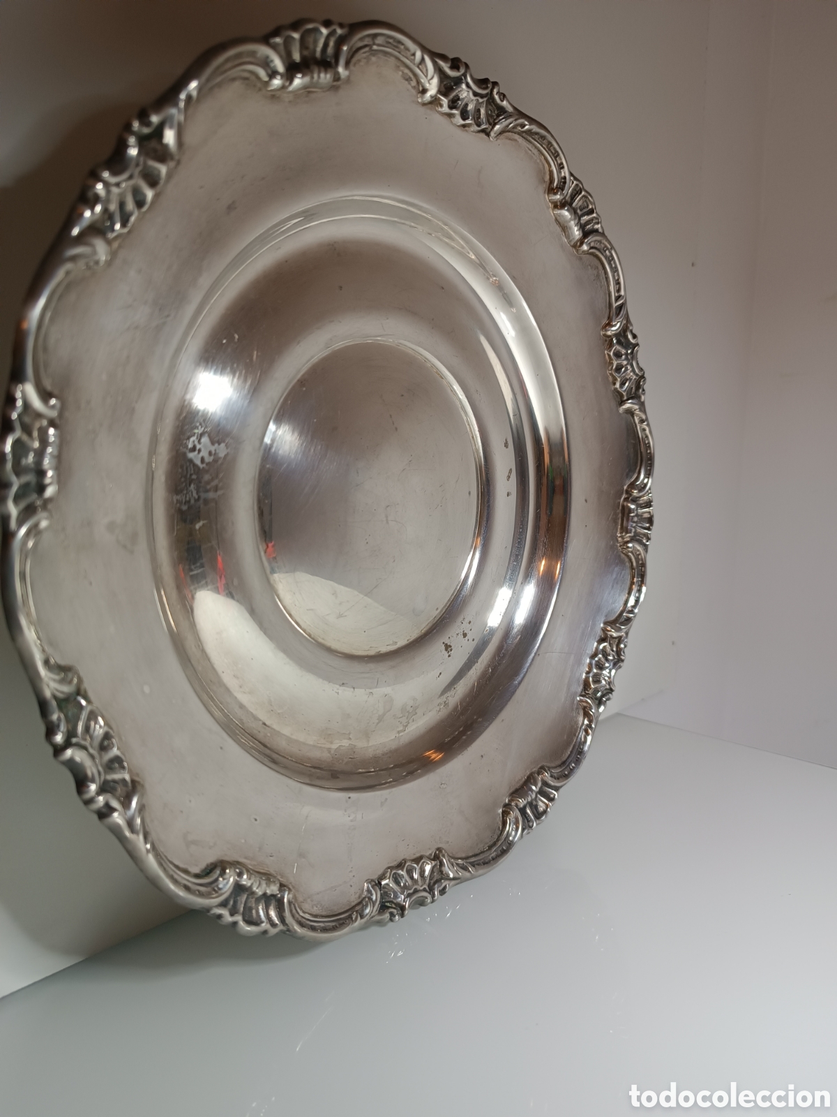 Antig&uuml;edades: Bandeja plata Farco plat - Foto 4