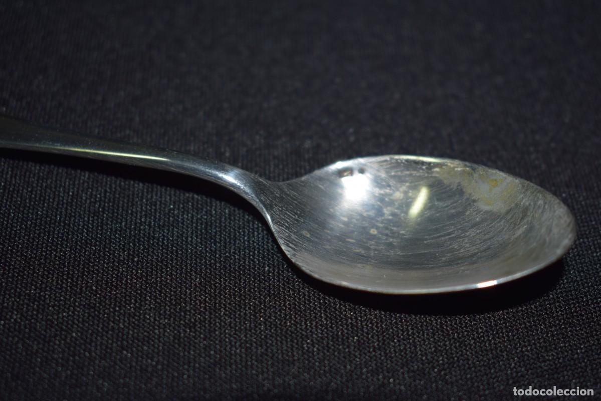 Antig&uuml;edades: Cuchara de T&eacute; en plata de Ley - 26 gramas - Foto 2