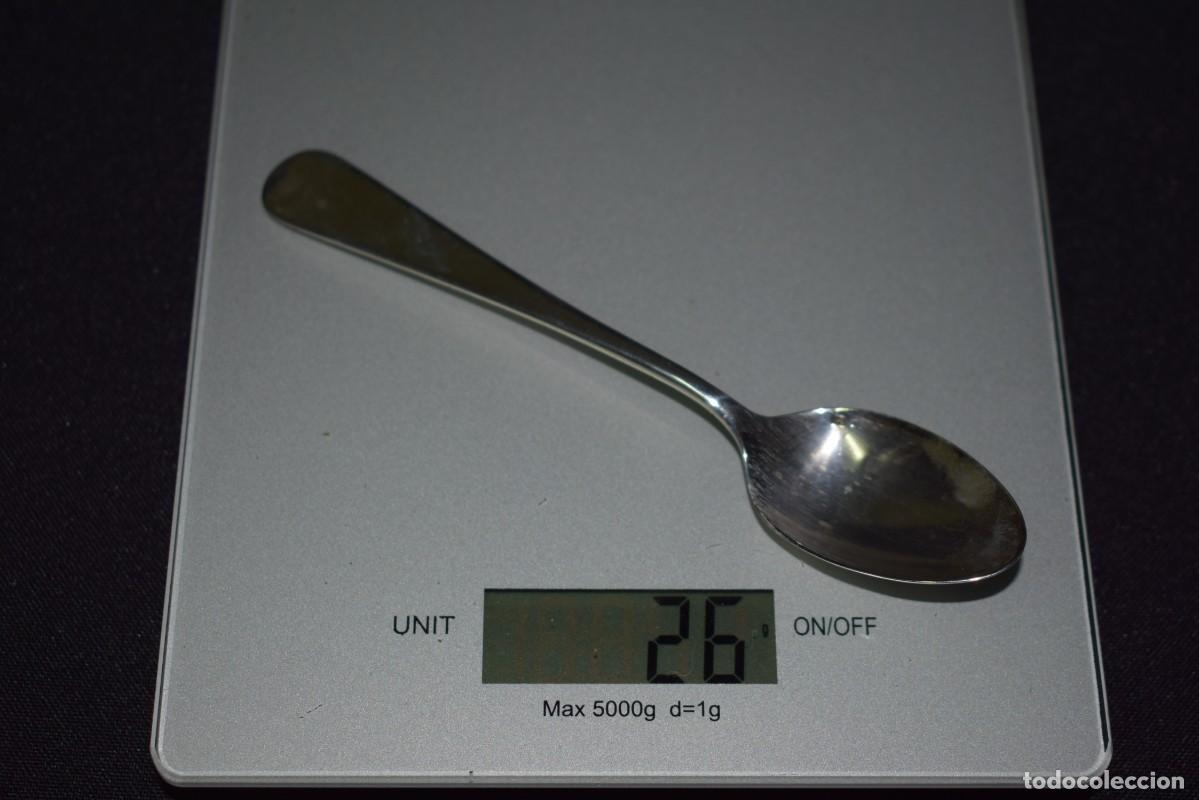 Antig&uuml;edades: Cuchara de T&eacute; en plata de Ley - 26 gramas - Foto 3