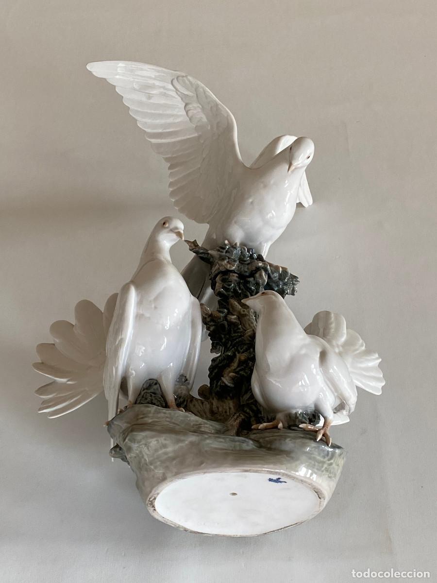 Antig&uuml;edades: Grupo de 3 Palomas de Lladr&oacute; - Foto 2
