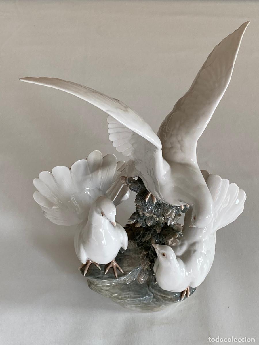 Antig&uuml;edades: Grupo de 3 Palomas de Lladr&oacute; - Foto 6