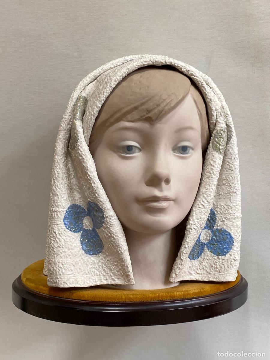 Antig&uuml;edades: Busto de ni&ntilde;a con manto de Lladr&oacute; - Foto 1
