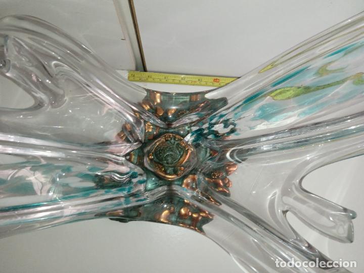 Antig&uuml;edades: Precioso centro de mesa cristal de Murano. - Foto 3