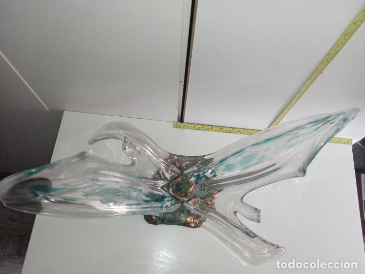 Antig&uuml;edades: Precioso centro de mesa cristal de Murano. - Foto 4