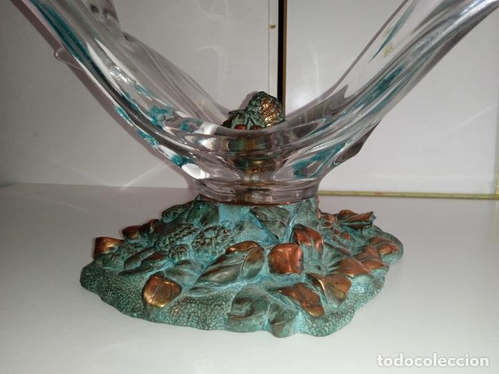 Antig&uuml;edades: Precioso centro de mesa cristal de Murano. - Foto 10