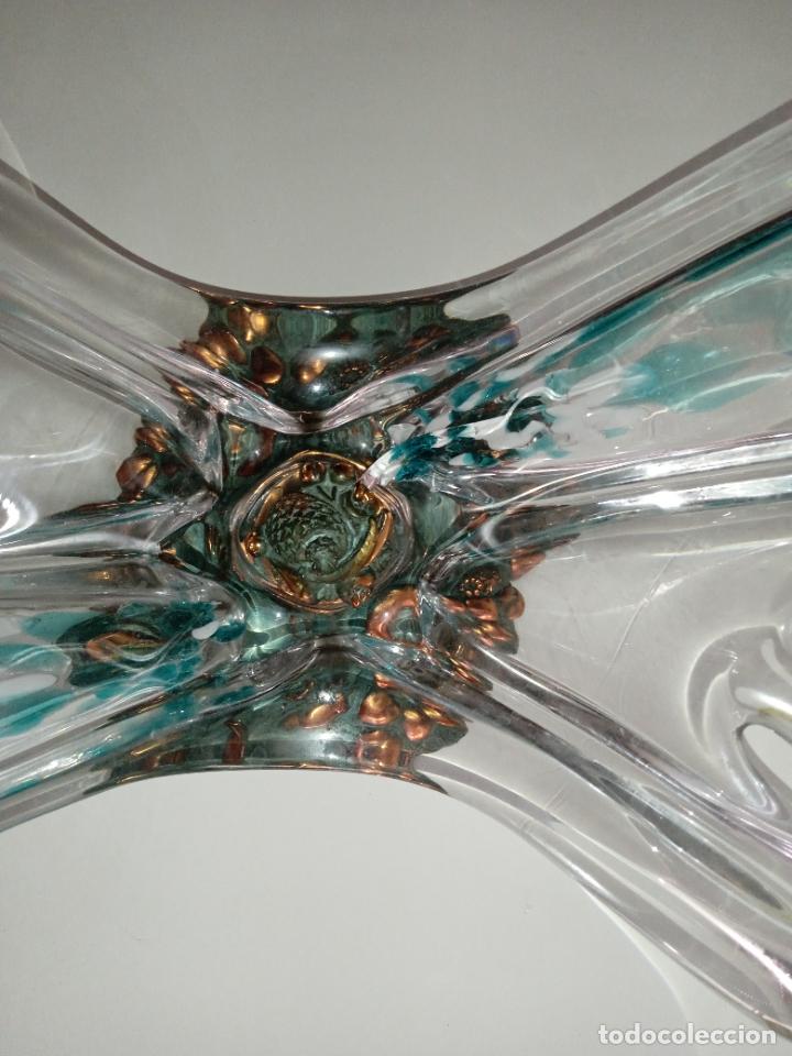 Antig&uuml;edades: Precioso centro de mesa cristal de Murano. - Foto 16