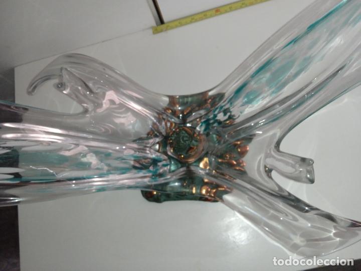 Antig&uuml;edades: Precioso centro de mesa cristal de Murano. - Foto 18