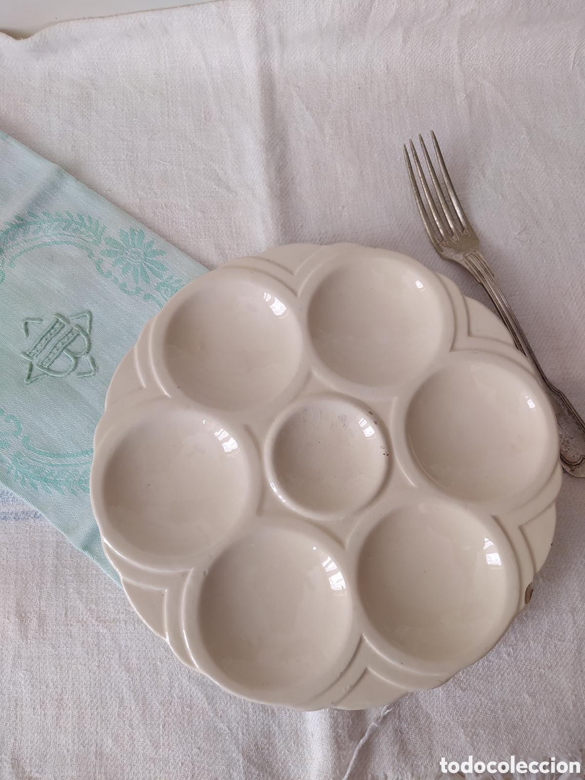 plato para huevos rellenos - Compra venta en todocoleccion