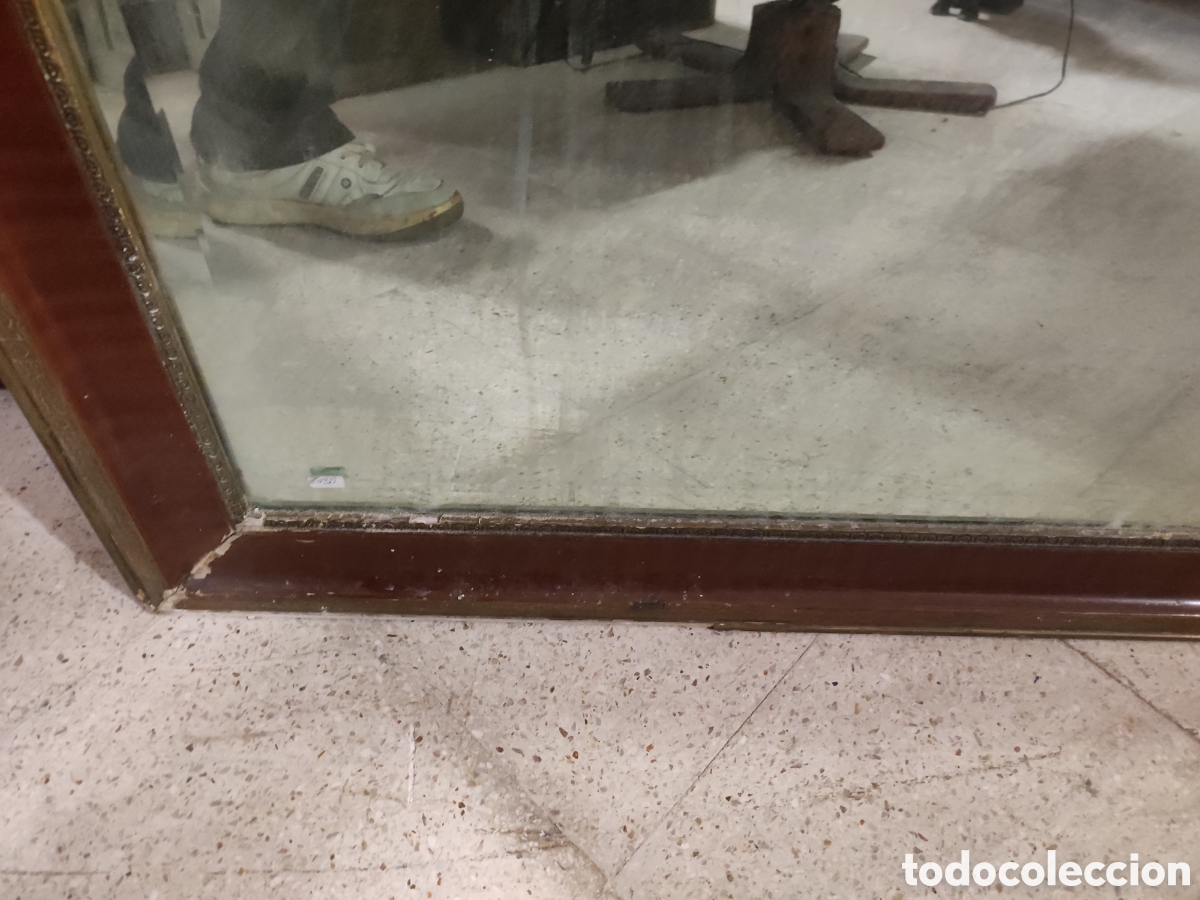 Antig&uuml;edades: Marco con espejo biselado - Foto 3